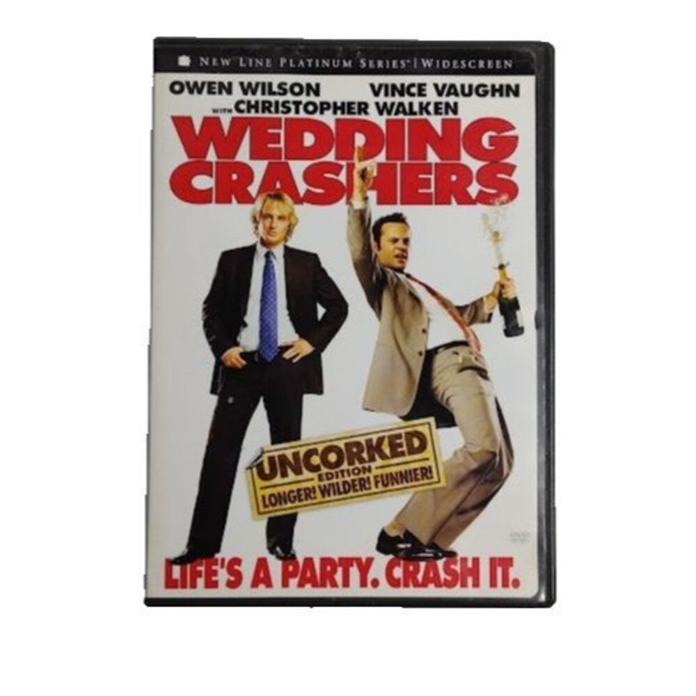 Wedding Crashers Uncorked DVD Movie 2026 Comedy NR Owen Wilson